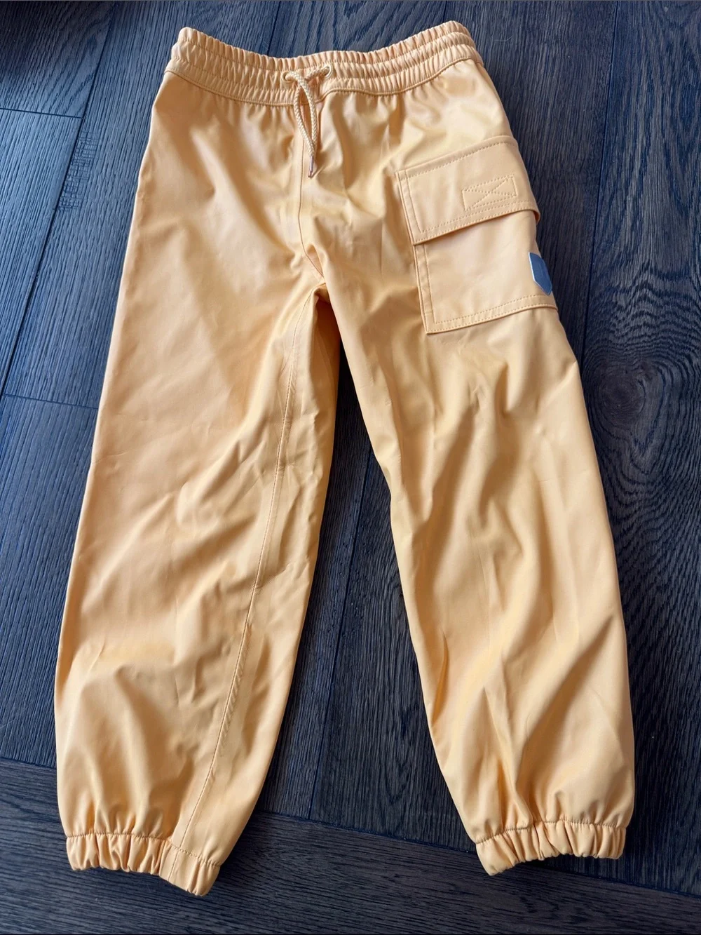 Hatley Yellow Kids Rain Pants Size 4